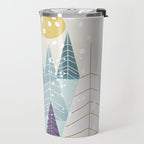 Winter Landscape Travel Mug Gallery Image 2