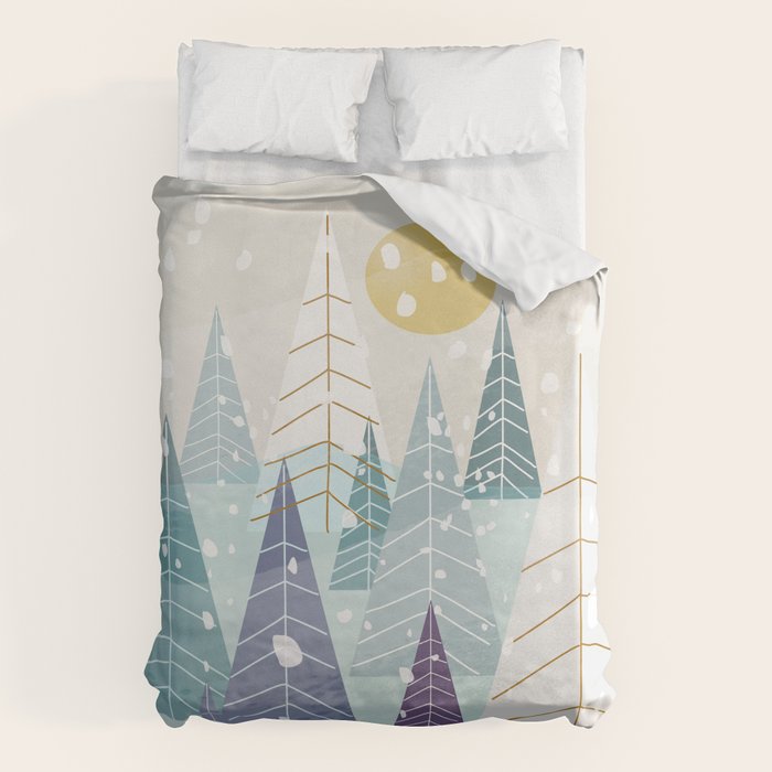 Winter Landscape Duvet Cover Gallery Image 6