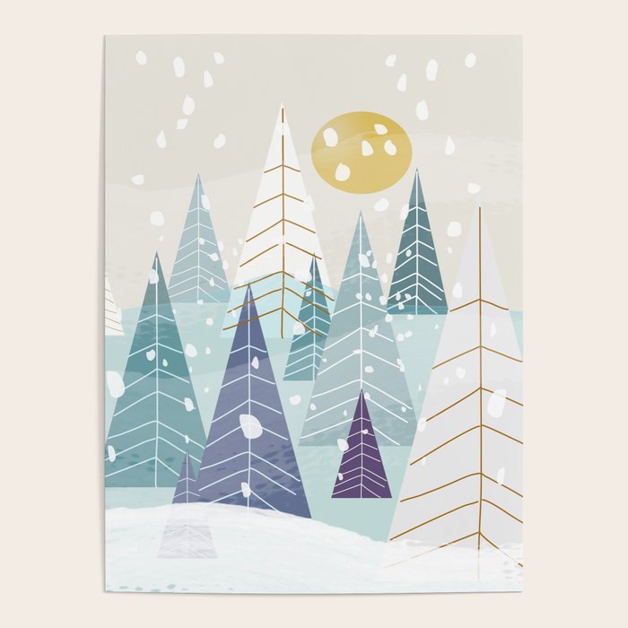 Winter Landscape Poster Gallery Image 4
