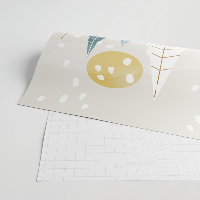 Winter Landscape Wrapping Paper Gallery Image 2