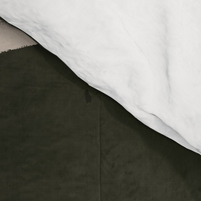 Minimal Abstract Art Face 2 Comforter Gallery Image 4