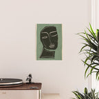 Minimal Abstract Art Face 2 Poster Gallery Image 2