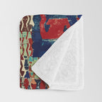 Karakecili Turkish Antique Kilim Flatweave Rug Pattern Throw Blanket Gallery Image 3