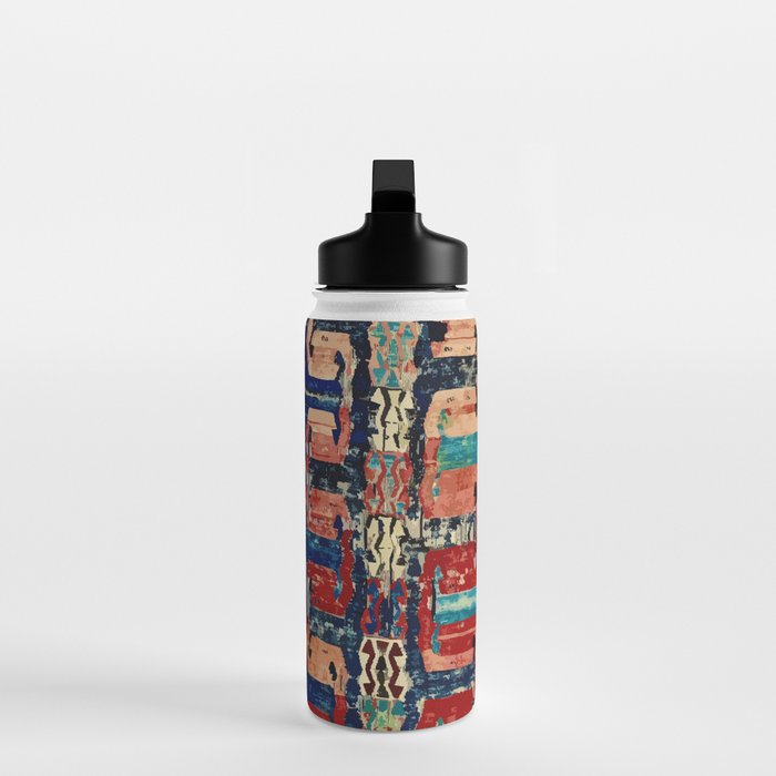 Karakecili Turkish Antique Kilim Flatweave Rug Pattern Water Bottle Gallery Image 3