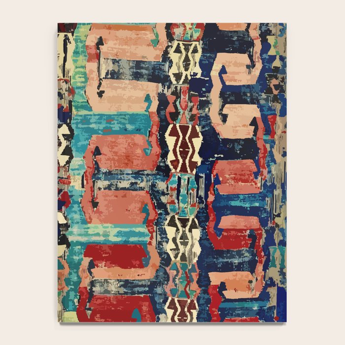Karakecili Turkish Antique Kilim Flatweave Rug Pattern Notebook Gallery Image 4