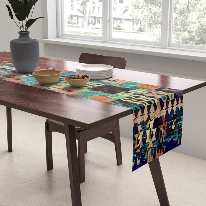 Karakecili Turkish Antique Kilim Flatweave Rug Pattern Table Runner Gallery Image 2