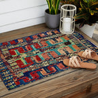 Karakecili Turkish Antique Kilim Flatweave Rug Pattern Outdoor Rug Gallery Image 2