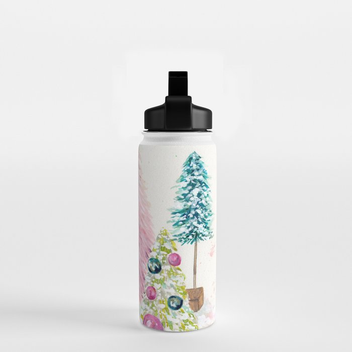 Vintage Christmas Water Bottle Gallery Image 2