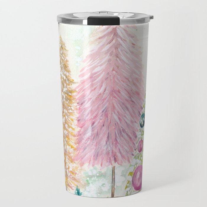 Vintage Christmas Travel Mug Gallery Image 1