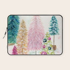 Vintage Christmas Laptop Sleeve Gallery Image 1