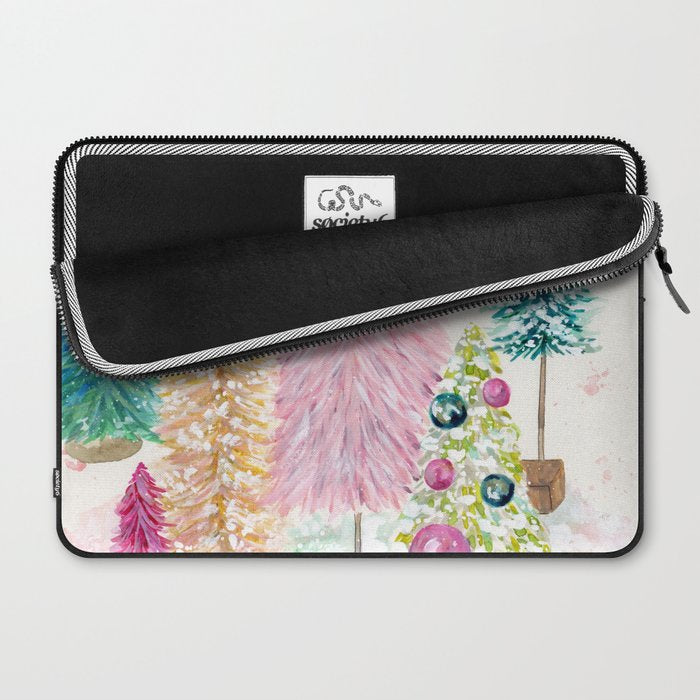 Vintage Christmas Laptop Sleeve Gallery Image 2