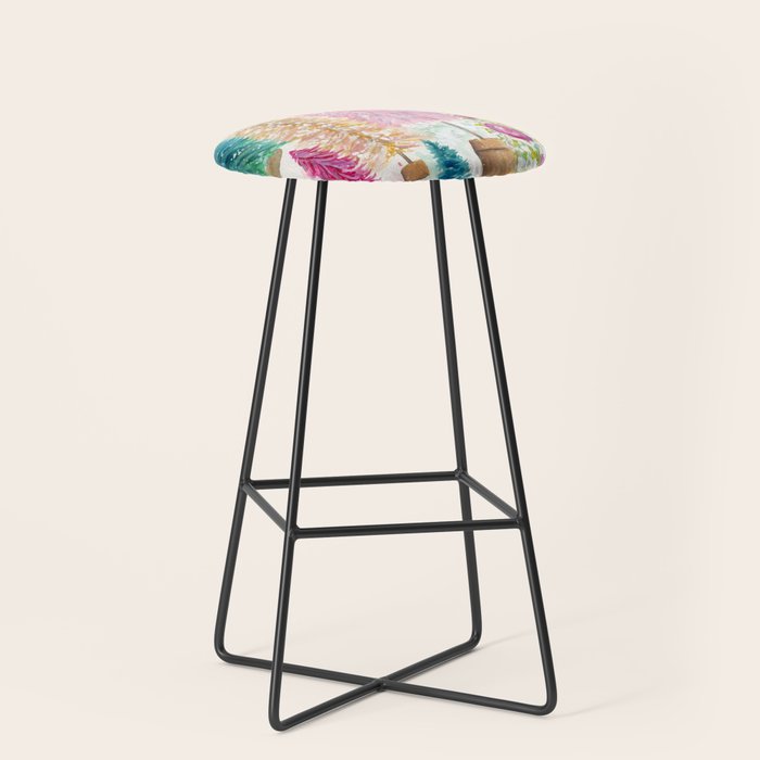 Vintage Christmas Stool Gallery Image 1