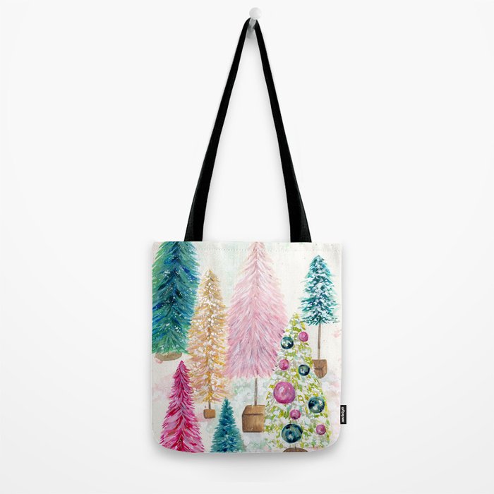 Vintage Christmas Tote Bag Gallery Image 2