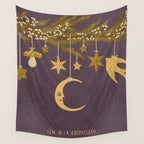 Magic Christmas 02 Wall Tapestry Gallery Image 4