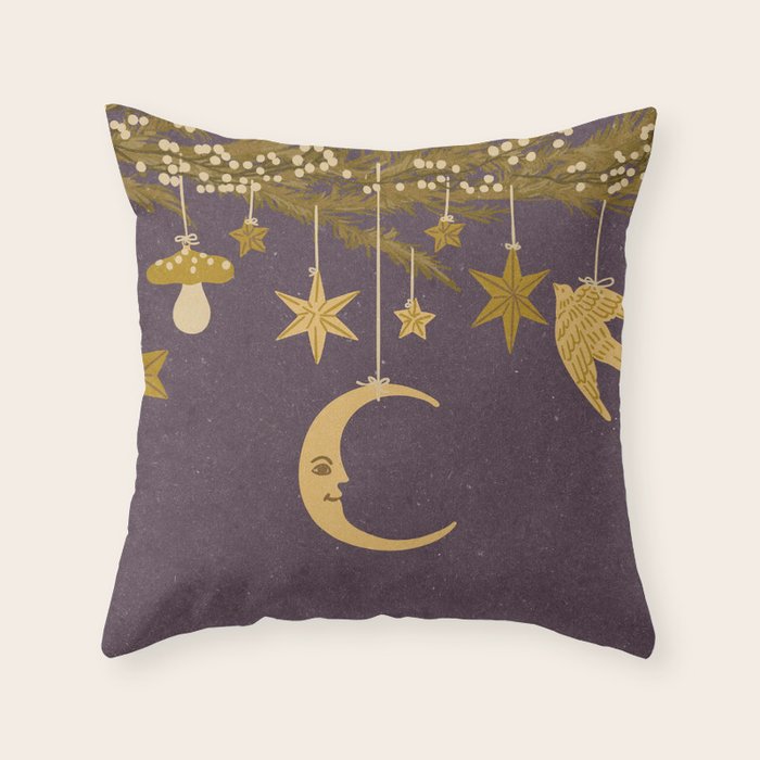 Magic Christmas 02 Throw Pillow Gallery Image 1