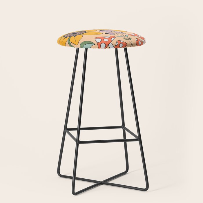 Kaleidoscope Garden Stool Gallery Image 1