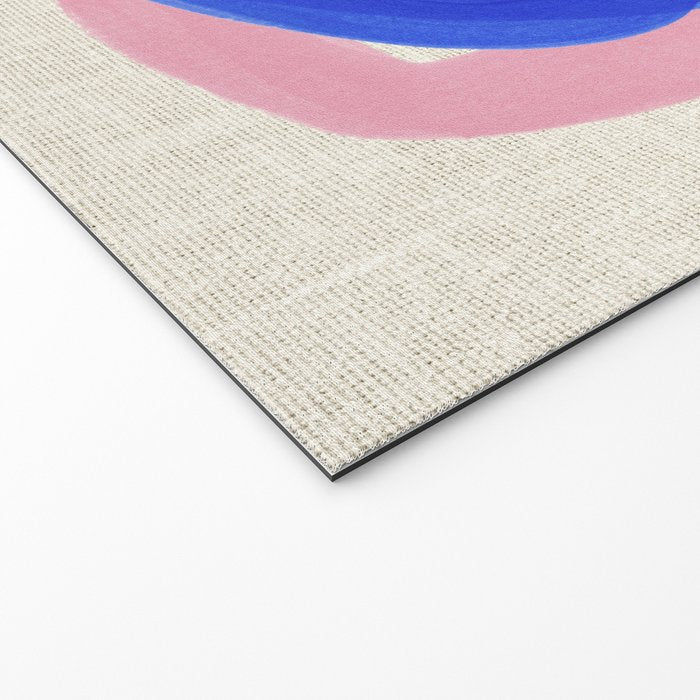 Blue Bow Welcome Mat Gallery Image 2