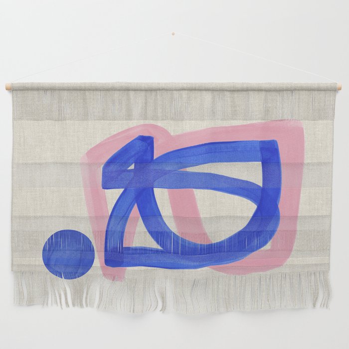 Blue Bow Wall Hanging Gallery Image 1