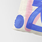 Blue Bow Pillow Sham Gallery Image 4