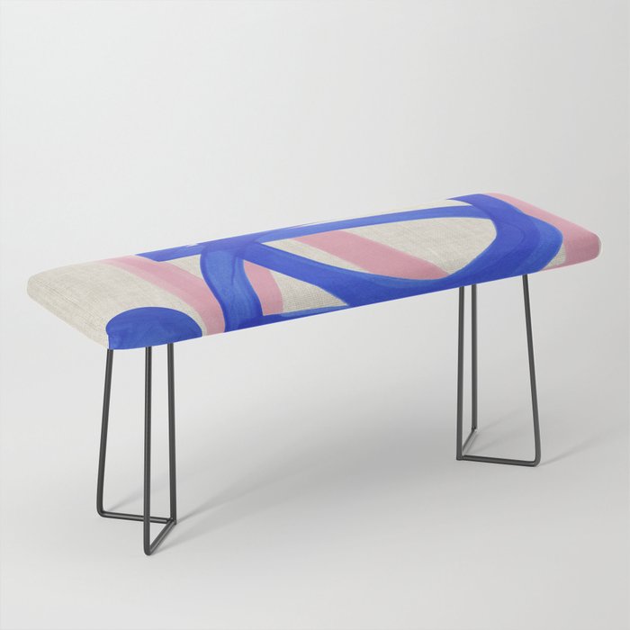 Blue Bow Bench Gallery Image 1