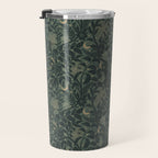 Mysterious Garden - moss green Travel Mug Gallery Image 3