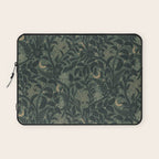 Mysterious Garden - moss green Laptop Sleeve Gallery Image 1