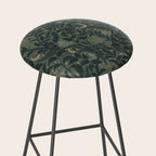 Mysterious Garden - moss green Stool Gallery Image 2