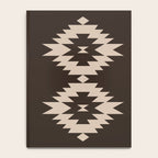 Southwestern Minimalism XXV - Mocha Brown Notebook Gallery Image 4