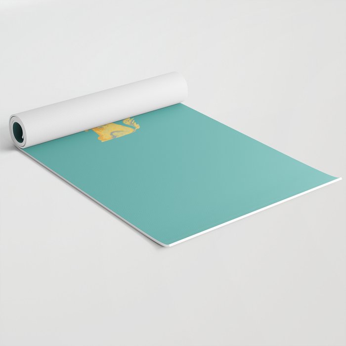 Lucky dog Yoga Mat Gallery Image 2