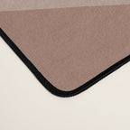Mocha Brown Organic Forms Retro Contemporary Modern Minimalist Abstract Pattern Desk Mat Gallery Image 4