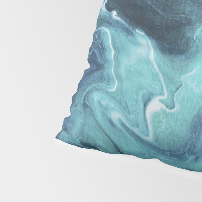 Gravity II - Abstract Marble Pillow Sham Gallery Image 4