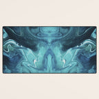 Gravity II - Abstract Marble Desk Mat Gallery Image 3