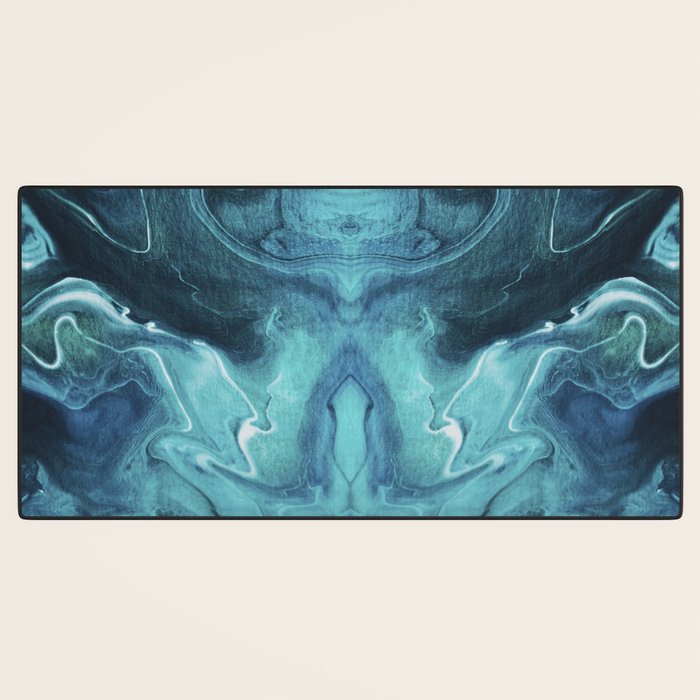 Gravity II - Abstract Marble Desk Mat Gallery Image 3