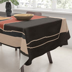 Modern Abstract Minimal Shapes 212 Tablecloth Gallery Image 3