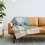 Desert Bloom Throw Blanket Gallery Image 1