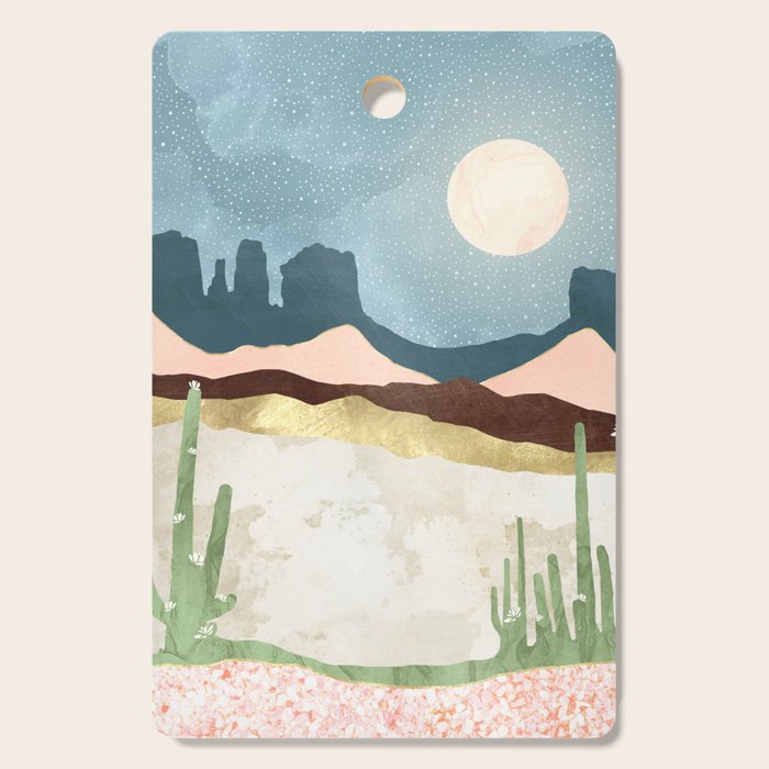 Desert Bloom Cutting Board Gallery Image 1