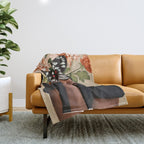 Obscured Beauty 2 Throw Blanket Gallery Image 1