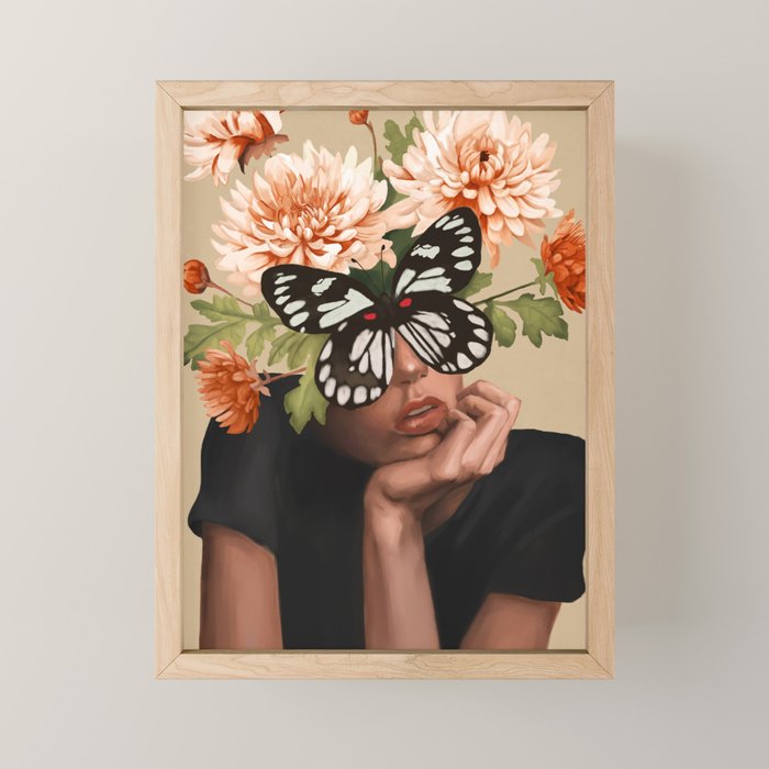 Obscured Beauty 2 Mini Art Print Gallery Image 1