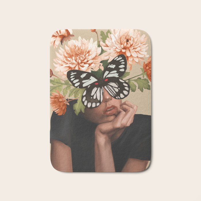 Obscured Beauty 2 Bath Mat Gallery Image 1