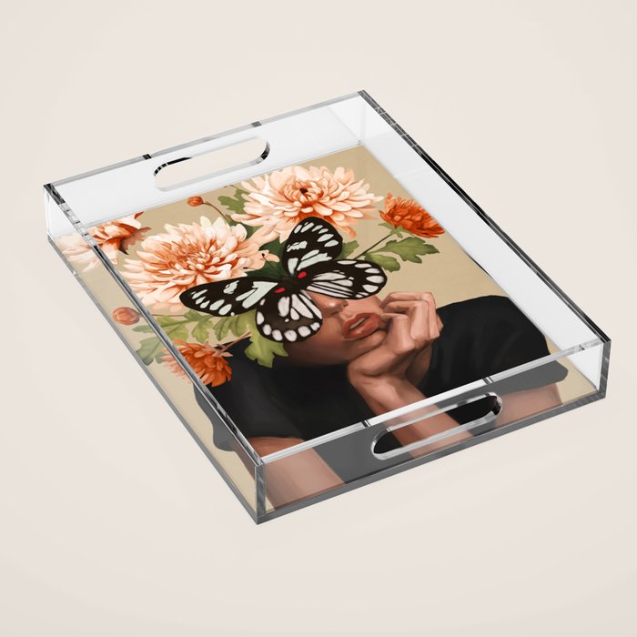 Obscured Beauty 2 Acrylic Tray Gallery Image 1