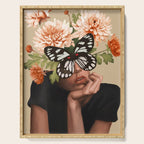 Obscured Beauty 2 Serving Tray Gallery Image 1