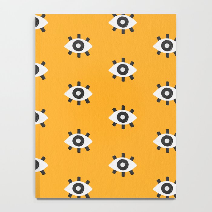 Evil Eye Dots - Marigold Palette Notebook Gallery Image 4