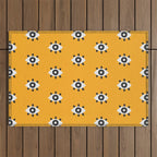 Evil Eye Dots - Marigold Palette Outdoor Rug Gallery Image 1