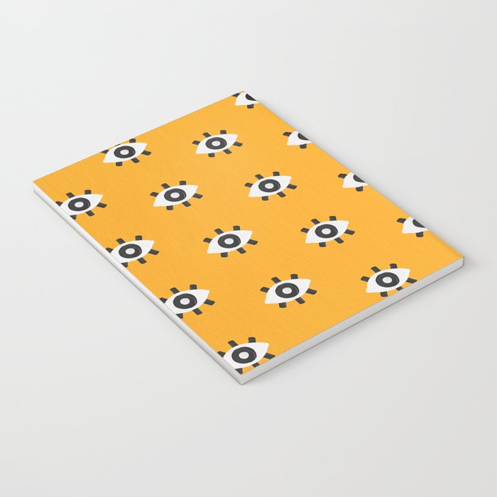 Evil Eye Dots - Marigold Palette Notebook Gallery Image 3