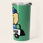 Here comes the dog pawlice Travel Mug Gallery Image 2
