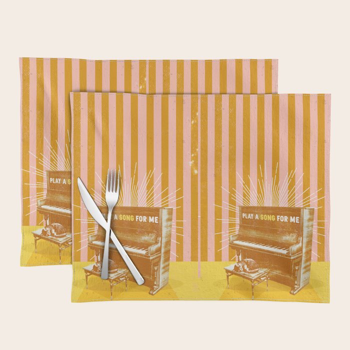 PLAY A SONG FOR ME Placemat Gallery Image 1