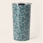 Summer Camping - blue Travel Mug Gallery Image 1