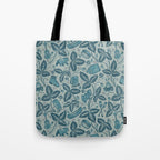 Summer Camping - blue Tote Bag Gallery Image 1