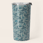 Summer Camping - blue Travel Mug Gallery Image 2