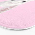 BUBBLEGUM LLAMA Bath Mat Gallery Image 3